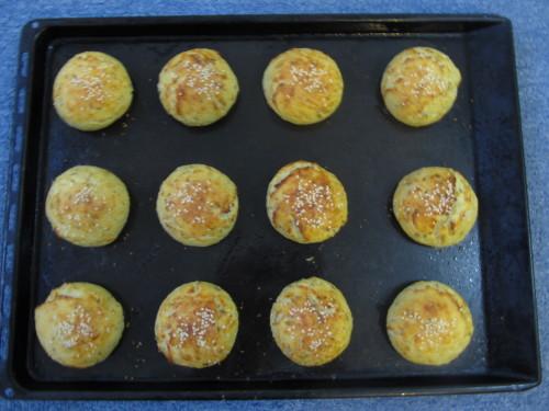 Po dvaceti minutách pečení.